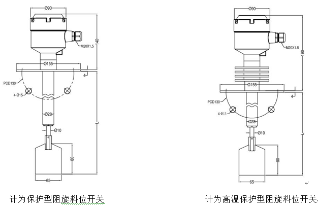 保護(hù)型阻旋料位開關(guān)應(yīng)用中的優(yōu)勢(shì)和特點(diǎn)