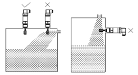 音叉液位開關(guān)安裝圖和安裝注意事項(xiàng)