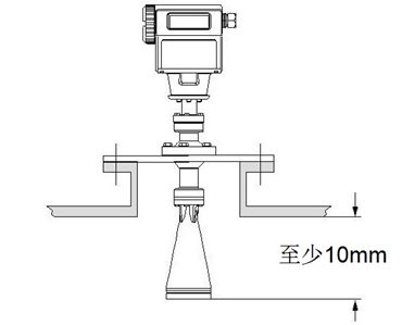 高頻脈沖雷達(dá)液位計(jì)安裝注意事項(xiàng)（附圖）