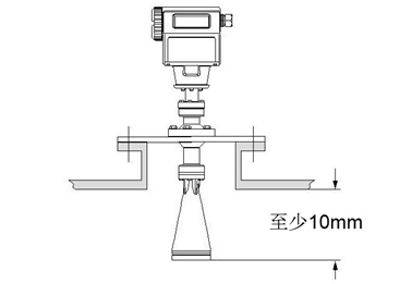 高頻脈沖雷達(dá)液位計(jì)尺寸圖